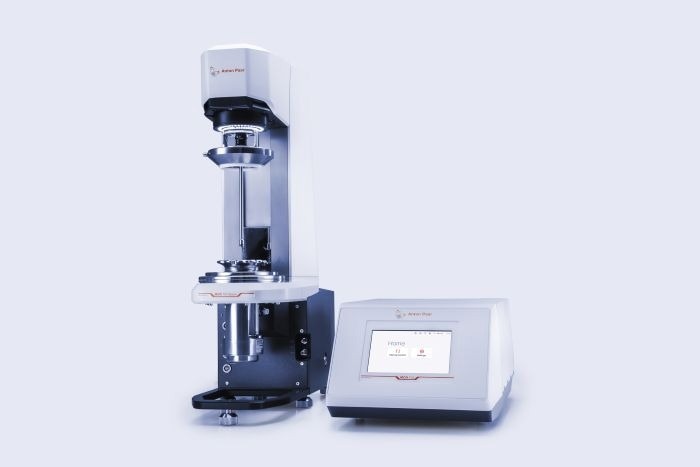The MCR 703 MultiDrive rheometer equipment.