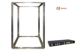 Active Magnetic Field Cancellation for Charge-Beamed Instruments