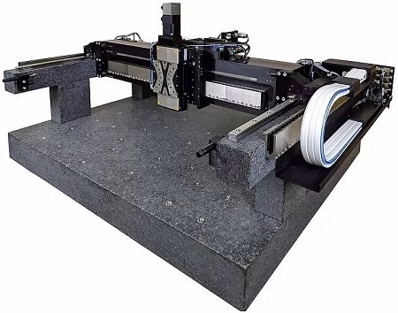 A-341 Hybrid XY/XYZ Gantry Positioning System