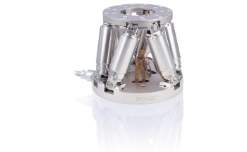 M-811 Compact Vacuum Compatible Parallel-Kinematics 6-Axis Hexapod Stewart Platform