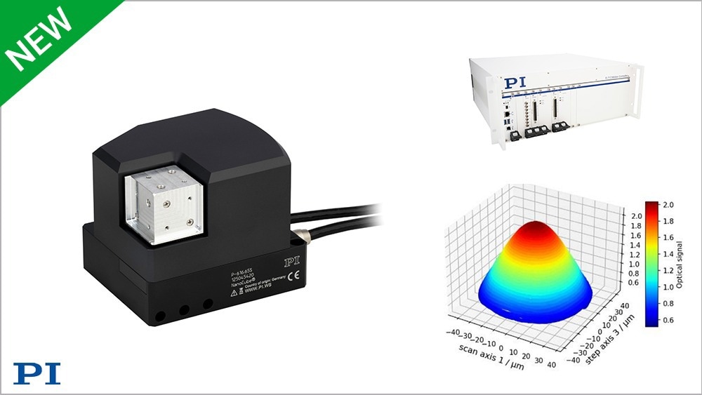 High-Speed Automated Alignment for Optics and Photonics: PI Introduces Next-Generation 6-Axis Nanopositioning Alignment System