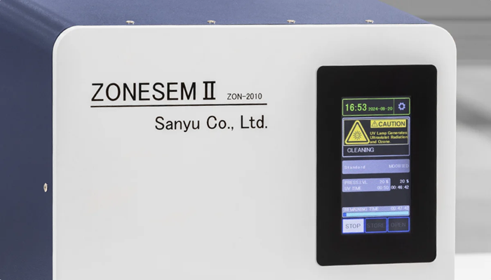 ZoneSEM II: A Sample Cleaner Utilizing UV/Ozone