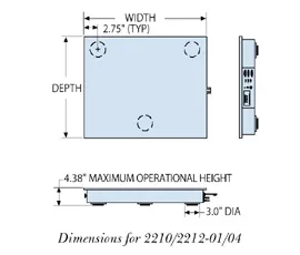 BenchMate 2210 Series - Vibration-Free Platform Featuring Advanced Passive-Air Technology