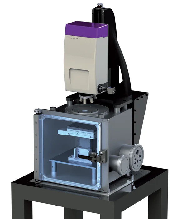 Reflection DHM® mounted on a vacuum chamber.